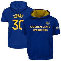 Stephen Curry Golden State Warriors Big & Tall Short Sleeve Hoodie for sale Royal | Fanatics US
