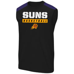 Devin Booker Phoenix Suns Profile Big & Tall Player Muscle Tank Black