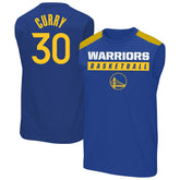Stephen Curry Golden State Warriors Profile Big & Tall Player Muscle Tank Royal