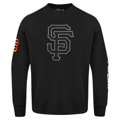 San Francisco Giants Pro Standard Paint The City Dropped Shoulder Pullover Sweatshirt - Black - MLB Sale