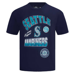 Seattle Mariners Pro Standard Turn It Up Dropped Shoulder T-Shirt - Navy - MLB Sale