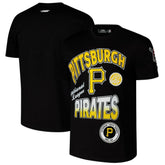 Pittsburgh Pirates Pro Standard Turn It Up Dropped Shoulder T-Shirt - Black - MLB on Sale