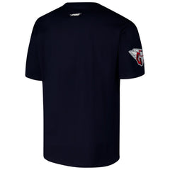 Cleveland Guardians Pro Standard Turn It Up Dropped Shoulder T-Shirt - Navy - MLB on Sale