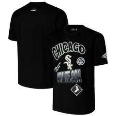 Chicago White Sox Pro Standard Turn It Up Dropped Shoulder T-Shirt - Black - MLB Discount