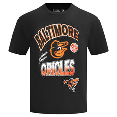 Baltimore Orioles Pro Standard Turn It Up Dropped Shoulder T-Shirt - Black - MLB on Sale