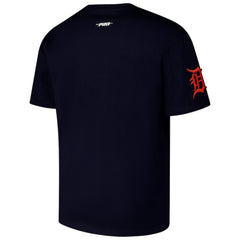 Detroit Tigers Pro Standard Turn It Up Dropped Shoulder T-Shirt - Navy - MLB Sale