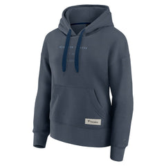 New York Yankees Fanatics Women's Elements Future Ground Subtle Tonal Pullover Hoodie - Blue - Fanatics Sale