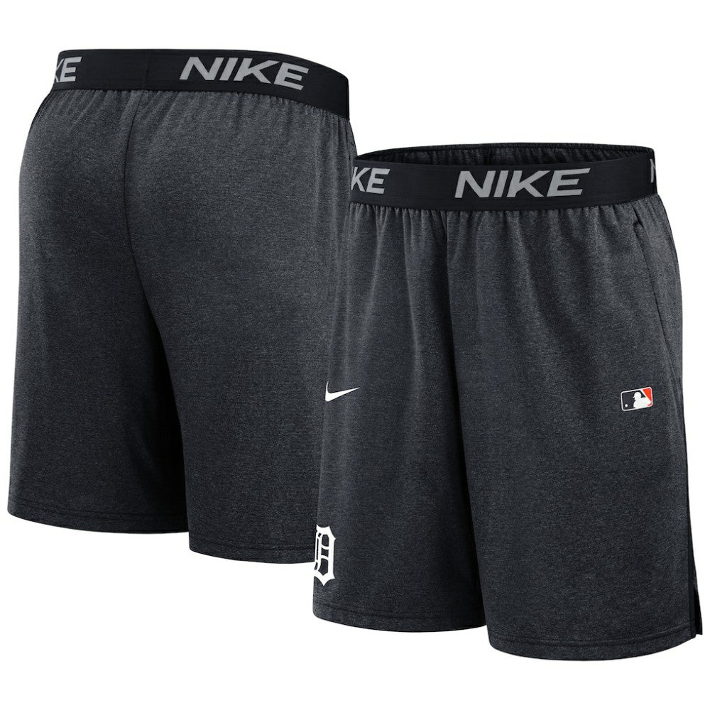 Detroit Tigers Nike Authentic Collection Performance Knit Shorts - Navy - Nike on Sale