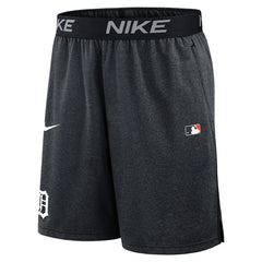 Detroit Tigers Nike Authentic Collection Performance Knit Shorts - Navy - Nike on Sale