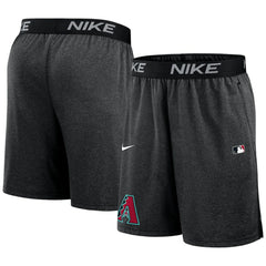 Arizona Diamondbacks Nike Authentic Collection Performance Knit Shorts - Black - Nike Discount