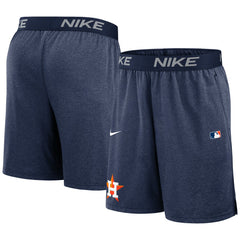 Houston Astros Nike Authentic Collection Performance Knit Shorts - Navy - Nike Lifestyle