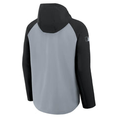 Chicago White Sox Nike Authentic Collection Raglan Performance Full-Zip Jacket - Gray/Black - Nike Online