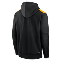 Pittsburgh Pirates Nike Authentic Collection Performance Pullover Hoodie - Black - Nike Discount
