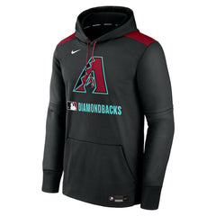 Arizona Diamondbacks Nike Authentic Collection Performance Pullover Hoodie - Black - Nike Discount