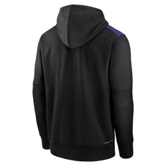 Colorado Rockies Nike Authentic Collection Performance Pullover Hoodie - Black - Nike Online