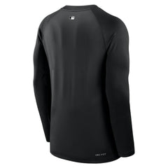 Chicago White Sox Nike Authentic Collection Game Time Raglan Dri-FIT Long Sleeve T-Shirt - Black - Nike Discount