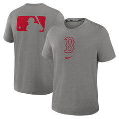 Boston Red Sox Nike Authentic Collection Early Work Tri-Blend Dri-FIT T-Shirt - Heather Charcoal - Nike Sale
