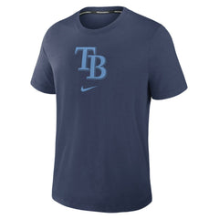 Tampa Bay Rays Nike Authentic Collection Early Work Tri-Blend Dri-FIT T-Shirt - Navy - Nike Online
