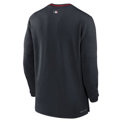 Minnesota Twins Nike Authentic Collection Performance Half-Zip Top - Navy - Nike Lifestyle
