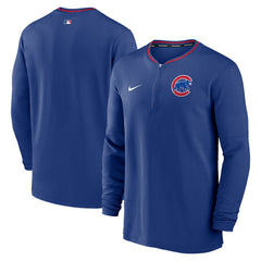 Chicago Cubs Nike Authentic Collection Performance Half-Zip Top - Royal - Nike Online