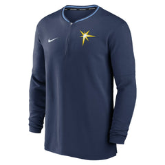 Tampa Bay Rays Nike Authentic Collection Performance Half-Zip Top - Navy - Nike on Sale