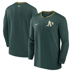 Athletics Nike Authentic Collection Performance Half-Zip Top - Green - Nike Online