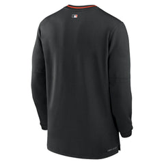 San Francisco Giants Nike Authentic Collection Performance Half-Zip Top - Black - Nike on Sale