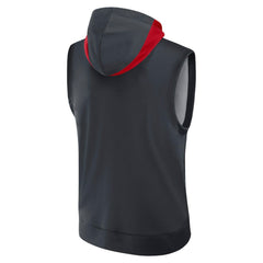 Minnesota Twins Nike Authentic Collection Dri-FIT Sleeveless Hoodie - Navy - Nike on Sale