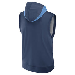 Tampa Bay Rays Nike Authentic Collection Dri-FIT Sleeveless Hoodie - Navy - Nike Online
