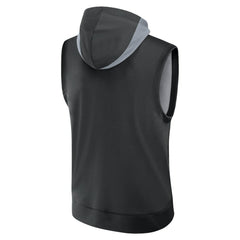 Chicago White Sox Nike Authentic Collection Dri-FIT Sleeveless Hoodie - Black - Nike Online