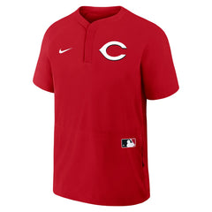 Cincinnati Reds Nike Authentic Collection Raglan Short Sleeve Windshirt - Red - Nike Sale