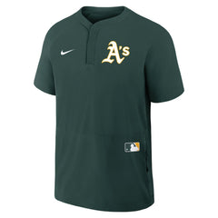 Athletics Nike Authentic Collection Raglan Short Sleeve Windshirt - Green - Nike Online