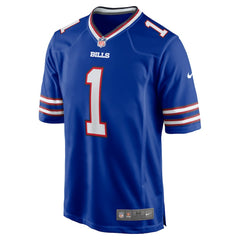 Nike Number 1 Groom Buffalo Bills Game Jersey Royal