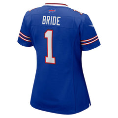 Nike Number 1 Bride Buffalo Bills Women's Game Jersey Royal