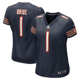 Nike Number 1 Bride Chicago Bears Women's Game Jersey Navy