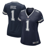 Nike Number 1 Bride Dallas Cowboys Women's Game Jersey Navy