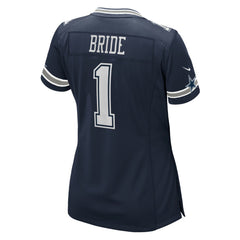 Nike Number 1 Bride Dallas Cowboys Women's Game Jersey Navy