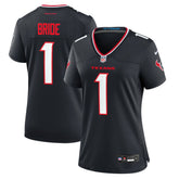 Nike Number 1 Bride Houston Texans Women's Game Jersey Navy