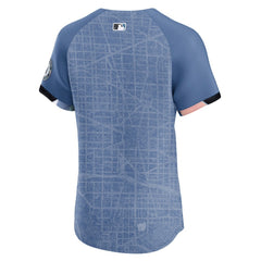 Washington Nationals Nike 2025 City Connect Elite Jersey - Blue - Nike Lifestyle