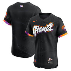 San Francisco Giants Nike 2025 City Connect Elite Jersey - Anthracite - Nike Lifestyle