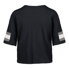 47 brand Dallas Cowboys '47 Women's Double Header Scout Cropped V-Neck T-Shirt Navy