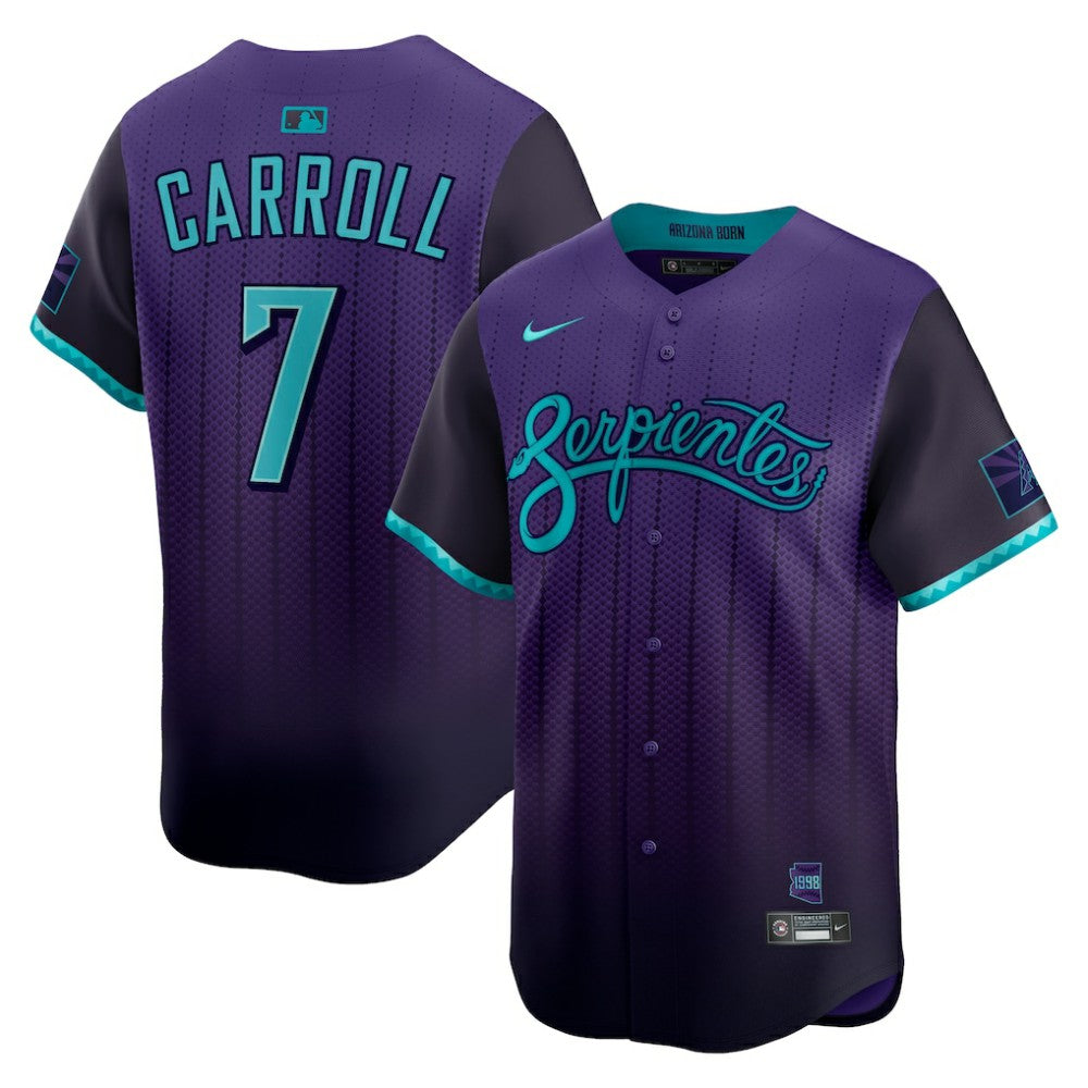 Corbin Carroll Arizona Diamondbacks Nike 2025 City Connect Limited Player Jersey - Purple - Nike on Sale