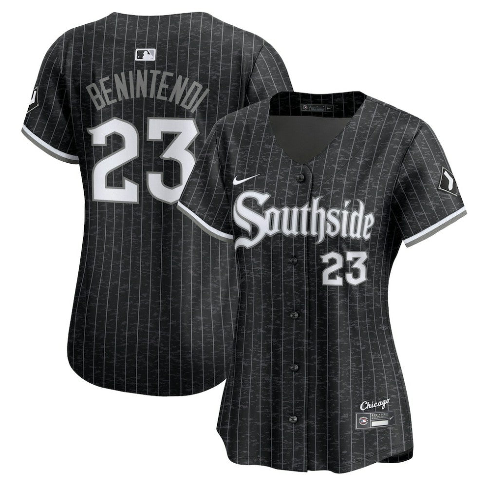 Andrew Benintendi Chicago White Sox Nike Women's City Connect Limited Jersey - Black - Nike on Sale