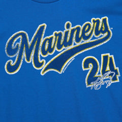 Ken Griffey Jr. Seattle Mariners Mitchell & Ness Cooperstown Collection Player T-Shirt - Royal - Mitchell & Ness Online