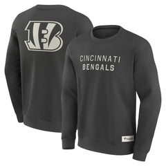 Fanatics Cincinnati Bengals Elements Future Ground Lettering Pullover Sweatshirt Charcoal