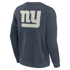 Fanatics New York Giants Elements Future Ground Lettering Pullover Sweatshirt Navy