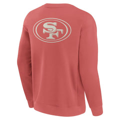 Fanatics San Francisco 49ers Elements Future Ground Lettering Pullover Sweatshirt Red