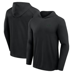 Fanatics New York Jets Front Office Power Mono Long Sleeve Hoodie T-Shirt Black