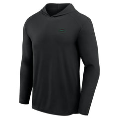 Fanatics New York Jets Front Office Power Mono Long Sleeve Hoodie T-Shirt Black