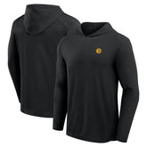 Fanatics Pittsburgh Steelers Front Office Power Mono Long Sleeve Hoodie T-Shirt Black